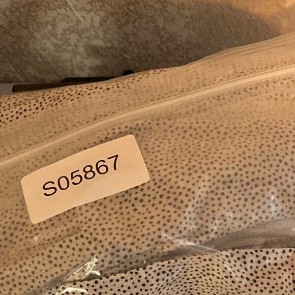 Maison d' Amelie Womens Blouse White Black Spotted Ruffle Balloon Sleeve Paris M - Picture 14 of 14